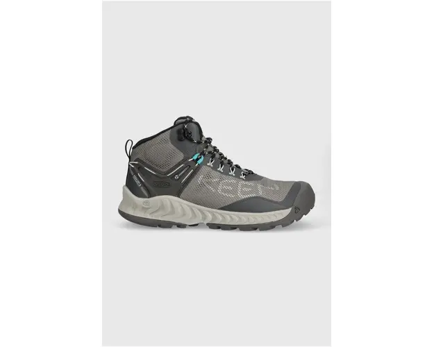 Keen pantofi Nxis Evo Mid femei, culoarea gri