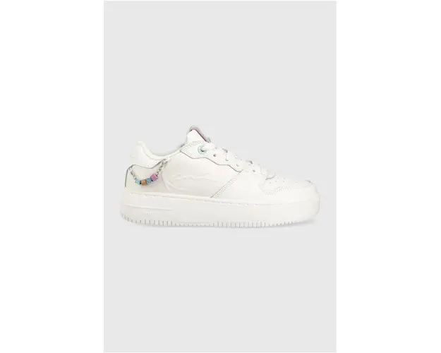 Karl Kani sneakers din piele 89 UP culoarea alb, 1180627 KKFWW000162