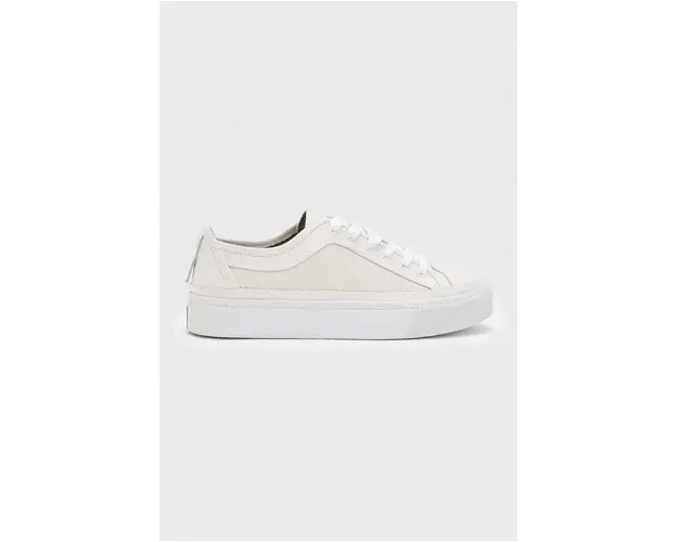 AllSaints sneakers din piele MILLA culoarea bej, WF716Y