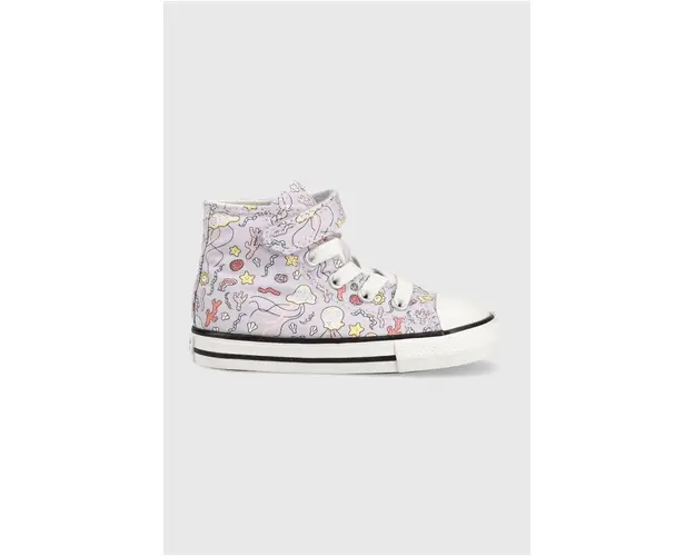 Converse tenisi copii culoarea violet