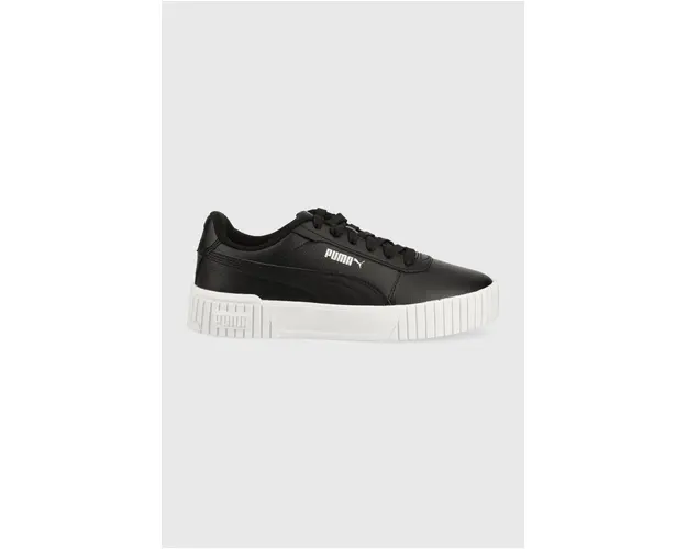 Puma tenisi din piele copii Carina 2.0 Jr culoarea negru