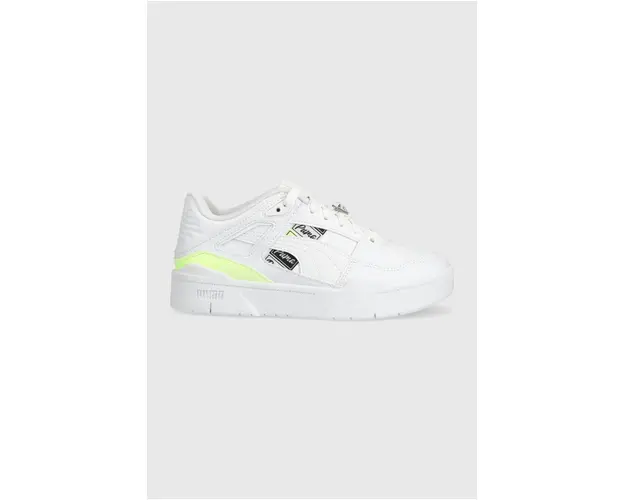 Puma sneakers pentru copii Slipstream RuleB Jr culoarea alb