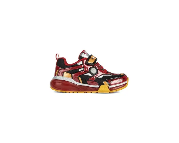 Geox sneakers pentru copii x Marvel culoarea rosu