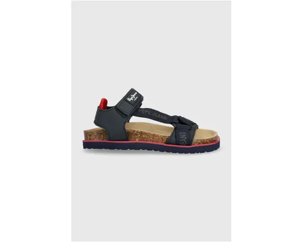 Pepe Jeans sandale copii culoarea albastru marin