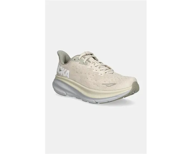 Hoka One One sneakers de alergat Clifton 9 culoarea bej