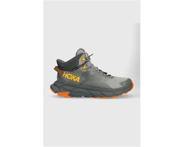 Hoka pantofi Trail Code GTX barbati, culoarea gri