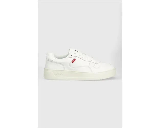 Levi's sneakers din piele Glide culoarea alb, D7521.0001