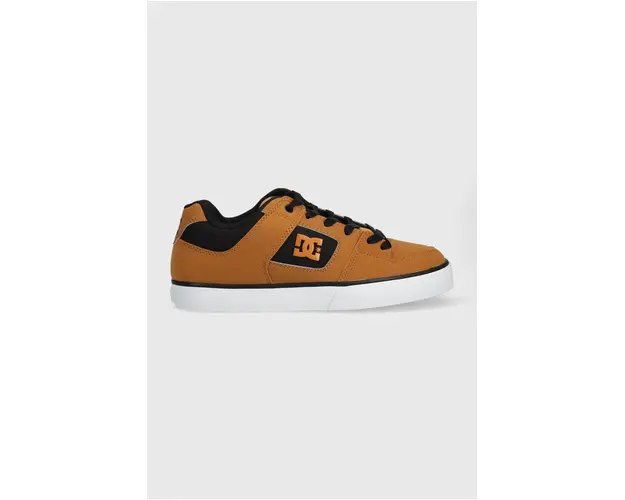 DC sneakers culoarea maro