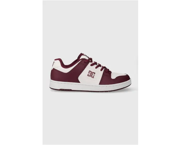 DC sneakers culoarea bordo