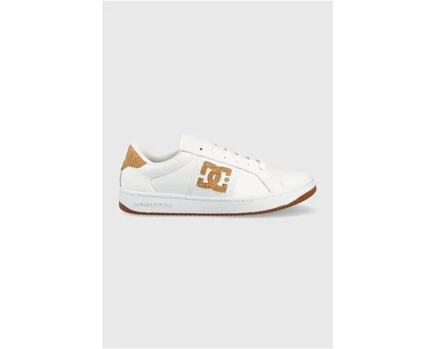 DC sneakers culoarea alb