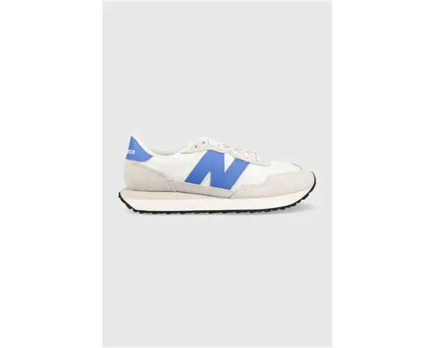 New Balance sneakers MS237BQ culoarea alb