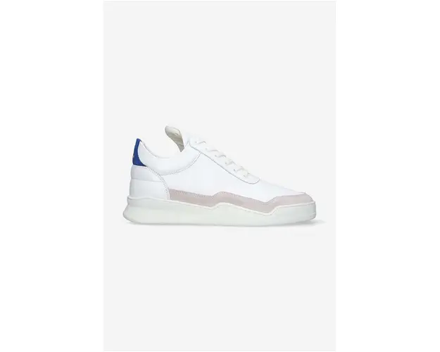 Filling Pieces sneakers din piele Low top Ghost culoarea alb, 10120631925