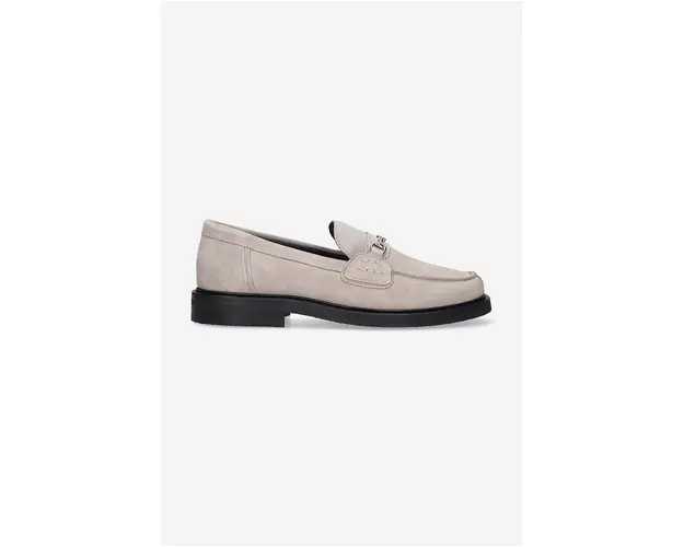 Filling Pieces mocasini din piele intoarsa Loafer Suede culoarea gri, 44222791108