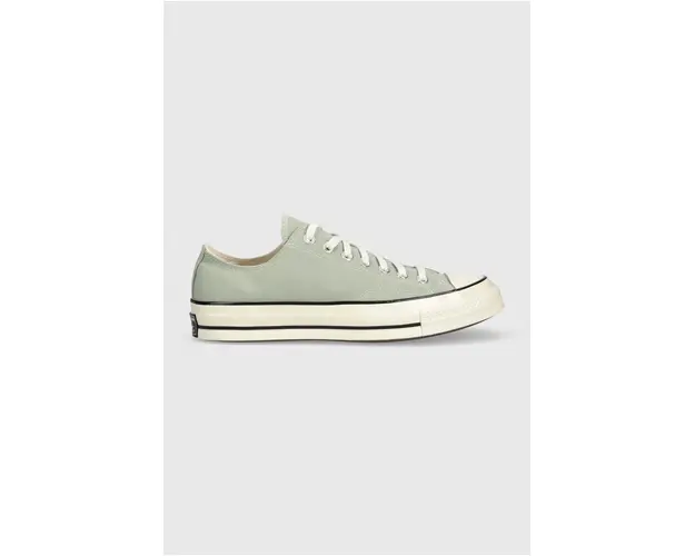 Converse tenisi Chuck 70 OX culoarea verde, A02769C