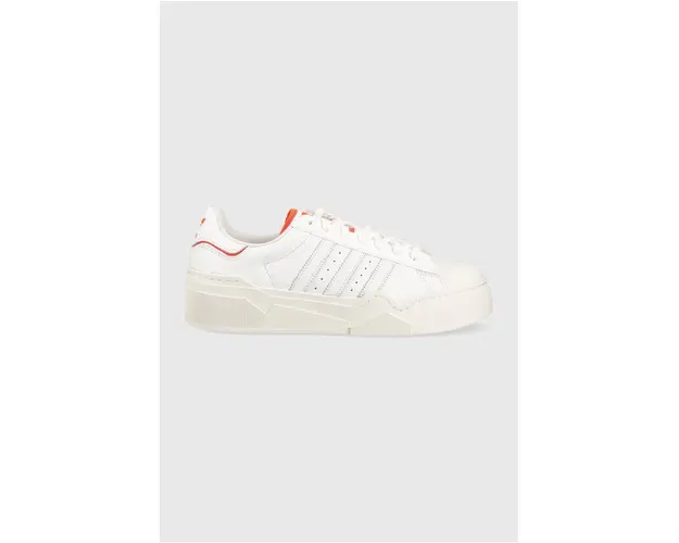 adidas Originals sneakers din piele Superstar Bonega 2B culoarea alb