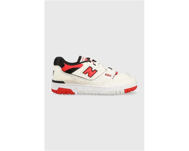 New Balance sneakers din piele BB550VTB culoarea bej BB550VTB-BB5
