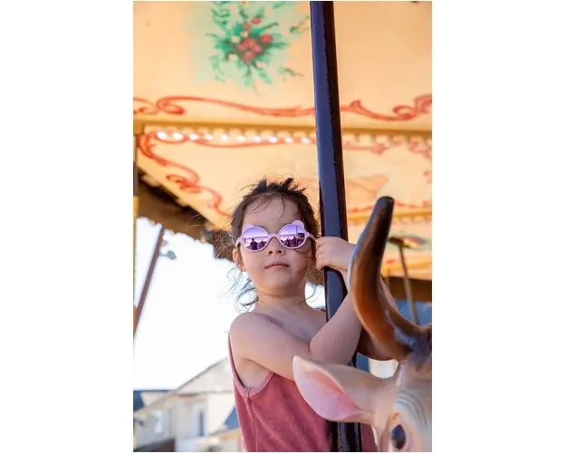 Ki ET LA ochelari de soare copii Ourson culoarea roz