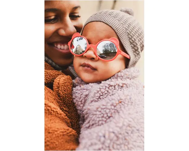 Ki ET LA ochelari de soare copii Ourson culoarea rosu