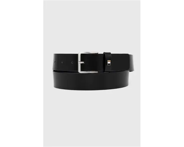 BOSS curea de piele barbati, culoarea negru 50486839