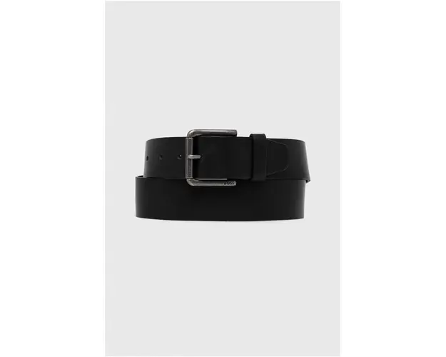 BOSS curea de piele barbati, culoarea negru 50491889