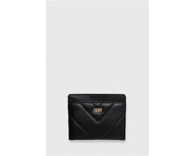 Dkny carcasa din piele culoarea negru