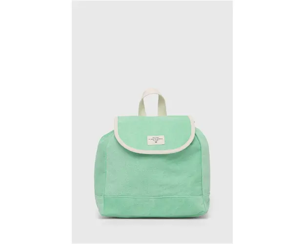 Roxy rucsac femei, culoarea verde, mic, neted