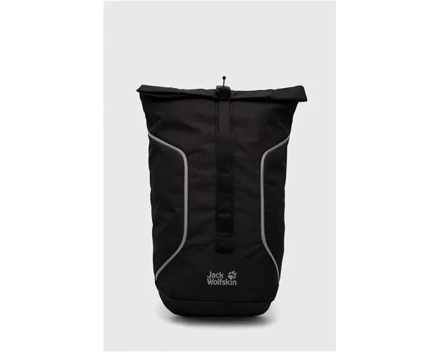 Jack Wolfskin rucsac Allspark culoarea negru, mare, cu imprimeu