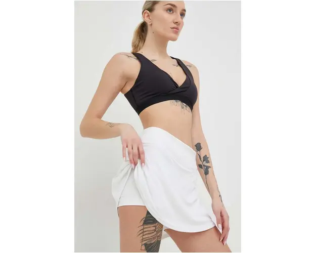 adidas Performance fusta Culoarea alb, mini, evazati