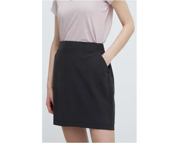 Helly Hansen fusta culoarea negru, mini, drept 34375