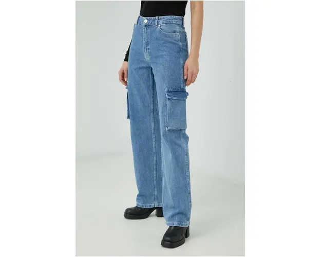 Gestuz jeansi Rianne femei high waist