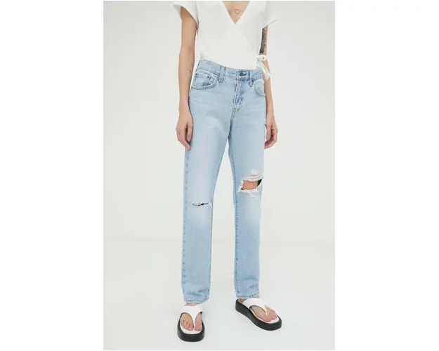 Levi's jeansi MIDDY STRAIGHT femei medium waist