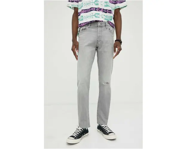 G-Star Raw jeansi barbati, culoarea gri