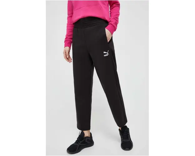Puma pantaloni de trening culoarea negru, uni 538260-01