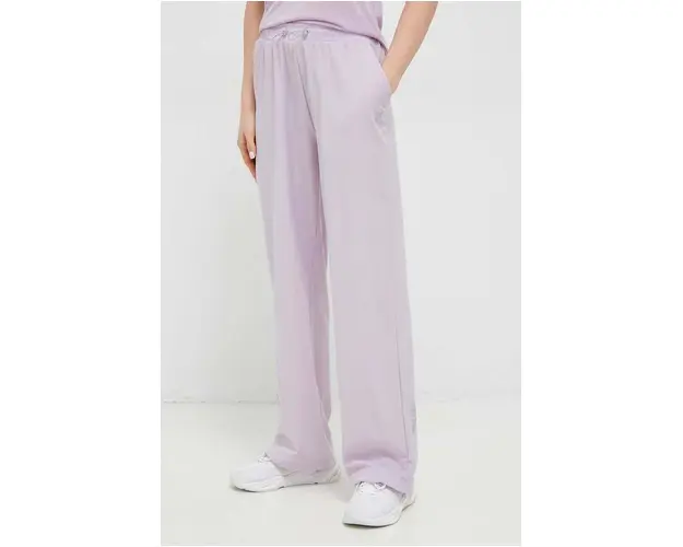 Fila pantaloni de antrenament Raqusa culoarea violet, neted
