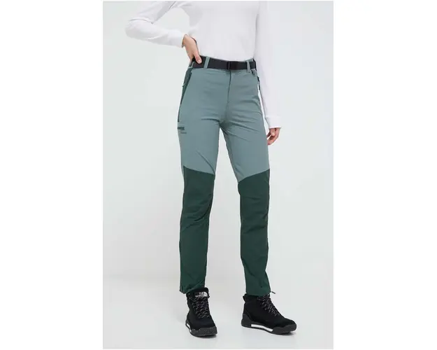 Viking pantaloni de exterior Sequoia culoarea verde