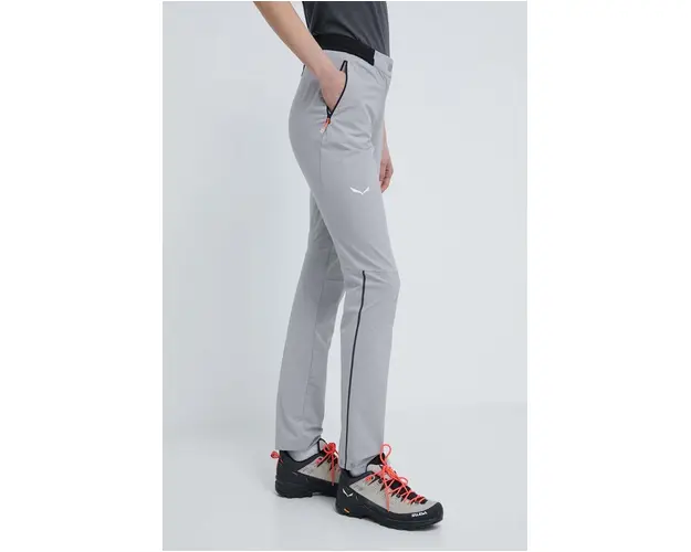 Salewa pantaloni de exterior Pedroc 4 DST culoarea gri