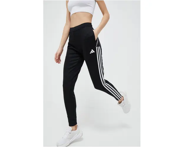 adidas Performance pantaloni de antrenament Tiro 23 League culoarea negru, cu imprimeu HS3494