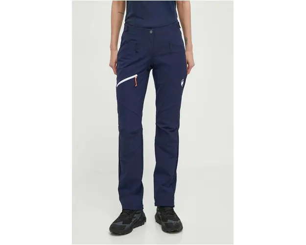 Mammut pantaloni de exterior Taiss SO culoarea albastru marin