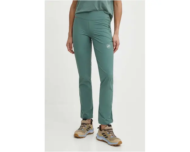 Mammut pantaloni de exterior Runbold Light culoarea verde