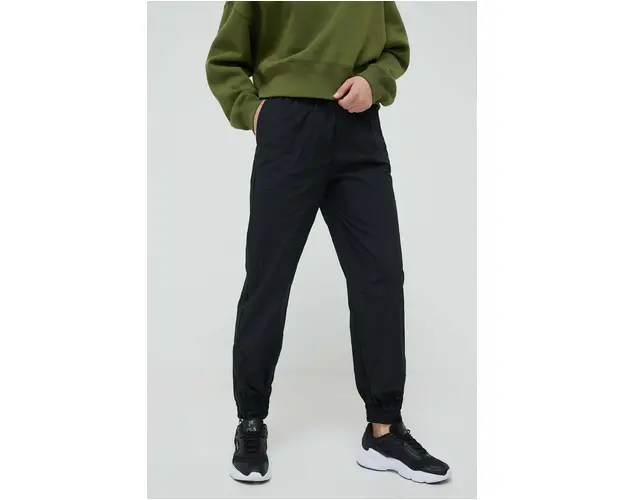 P.E Nation pantaloni de trening culoarea negru, neted