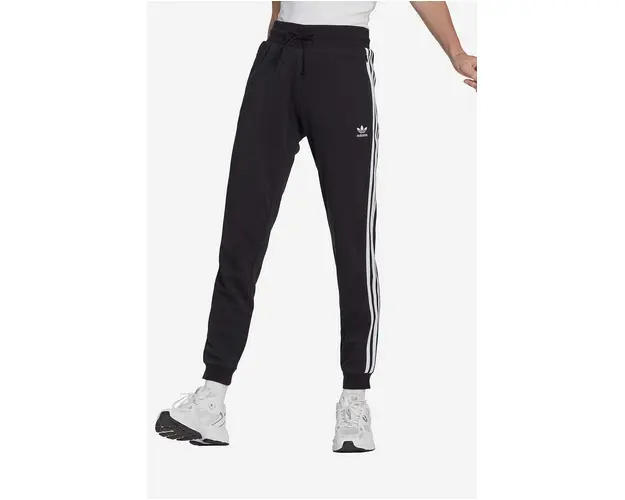 adidas Originals pantaloni de trening culoarea negru, cu imprimeu IB7455-black