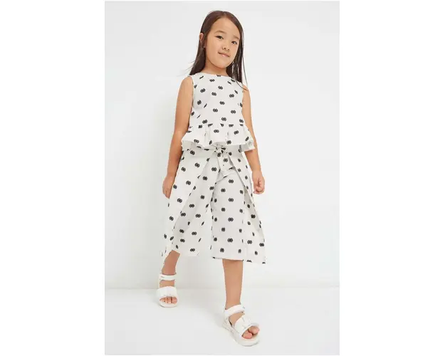 Mayoral pantaloni copii culoarea bej, modelator