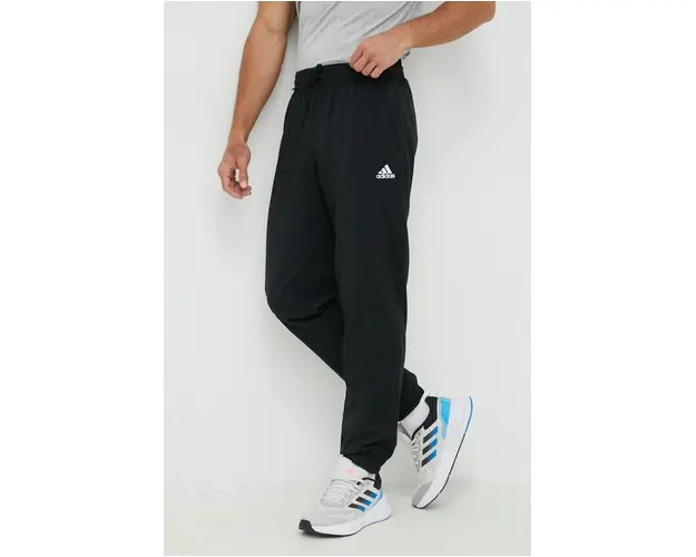adidas pantaloni de antrenament Stanford culoarea negru, uni IC9424