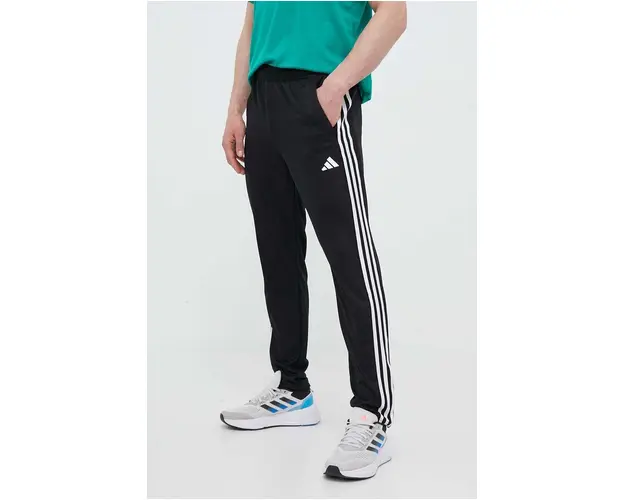 adidas Performance pantaloni de antrenament Train Essentials culoarea negru, cu imprimeu IB8168