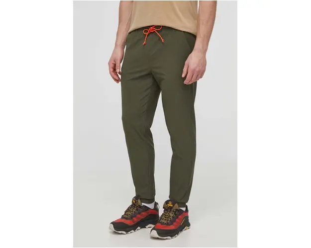 Marmot pantaloni de exterior Elche culoarea verde, neted