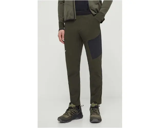 Salewa pantaloni de exterior Pedroc 2 culoarea verde