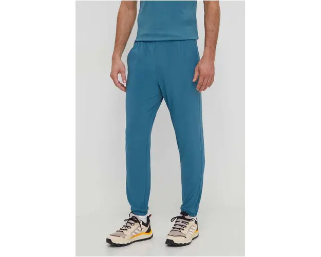 Columbia pantaloni Hike barbati, culoarea turcoaz, drept 1990431