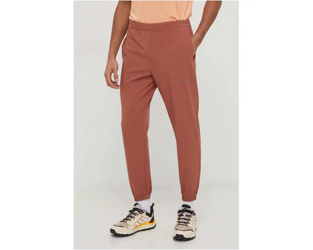 Columbia pantaloni OUTDOOR Hike barbati, culoarea negru, drept 1990431