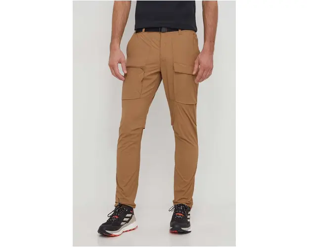 Columbia pantaloni de exterior Maxtrail culoarea maro 1990501