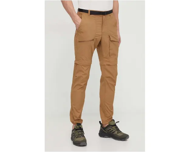 Columbia pantaloni de exterior Maxtrail culoarea maro 1990521